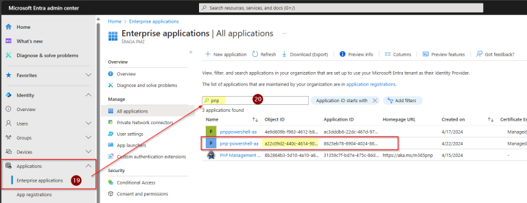 Entra ID - Enterprise Applications