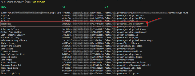 Get-PnPList