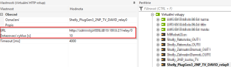 Loxone Virtual HTTP Input Shelly